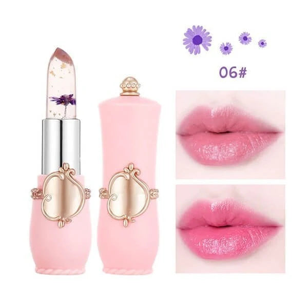 Šminka za ustnice Crystal Jelly Flower, ki spreminja barvo