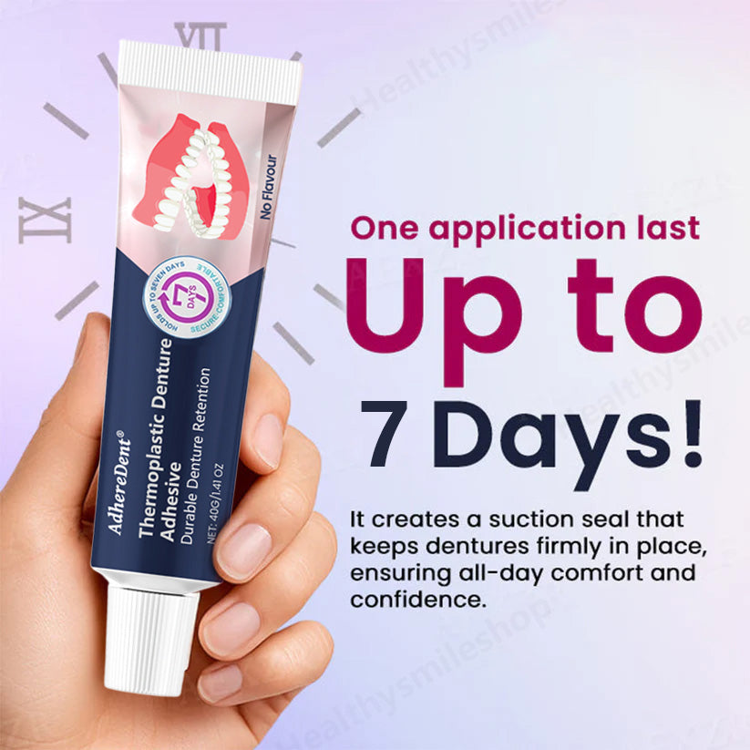 【🔥Kupite 1, dobite 1 gratis🔥】AdhereDent® Termoplastično lepilo za proteze ⏳ Trajna retencija proteze