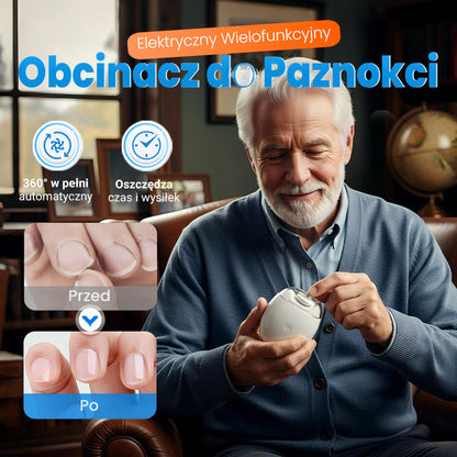💅 Avtomatski Brusilnik Za Nohte – Bezpečnost + Vielofunkcionalnost! ✨