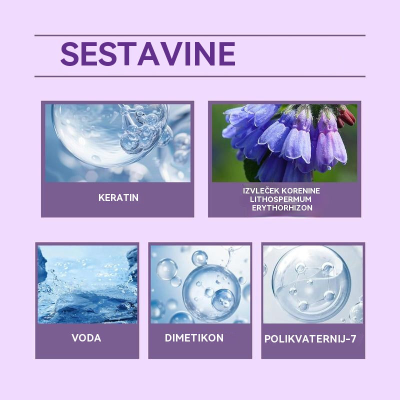 【🔥Kupite 1 dobite 1 gratis🔥】Vijolična maska za blond lase – odstranjuje rumene tone, vrača sijaj in ščiti barvo