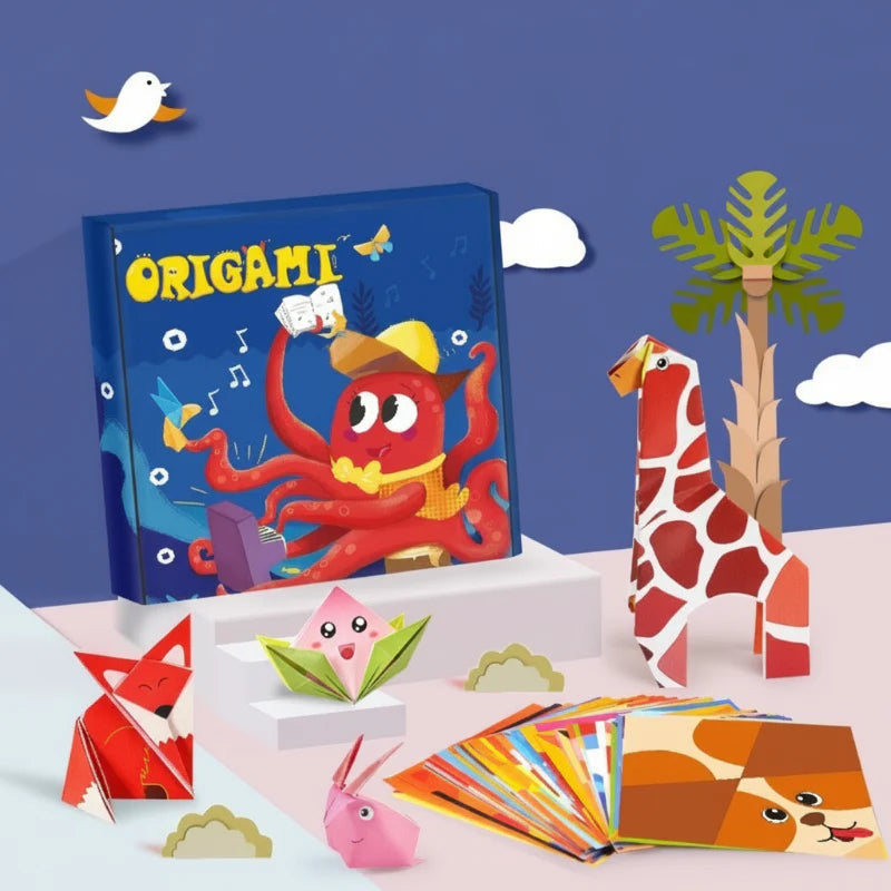 🌟 Otroška izobraževalna DIY origami obrt – ustvarjalna igra za otroke, razvija spretnosti in prinaša družinsko zabavo! 🎉