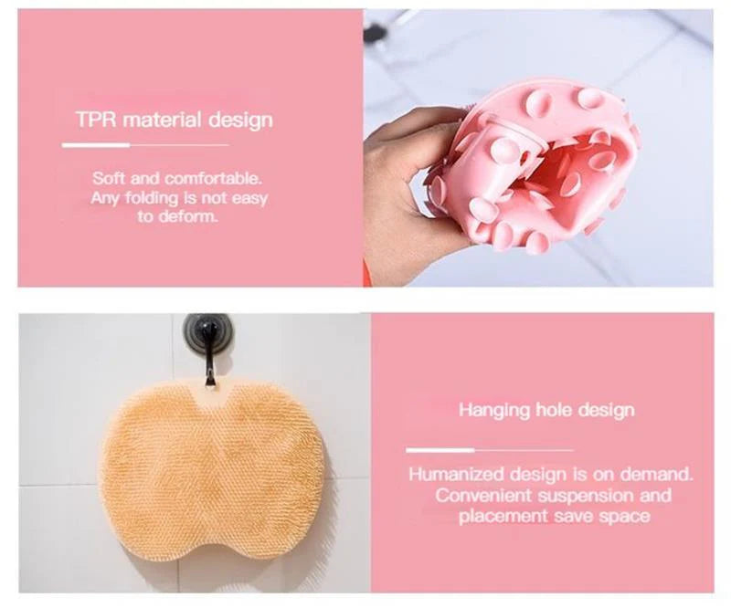 【🚿 En vložek, več uporab】Masažna blazina za noge in hrbet pri prhanju