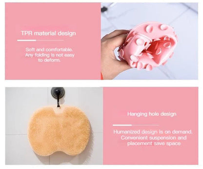 【🚿 En vložek, več uporab】Masažna blazina za noge in hrbet pri prhanju