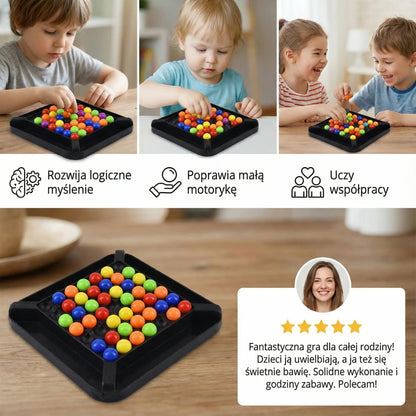 🎲✨Logična igra z ujemanjem barv - interaktivna sestavljanka z žogo za otroke in odrasle🧠