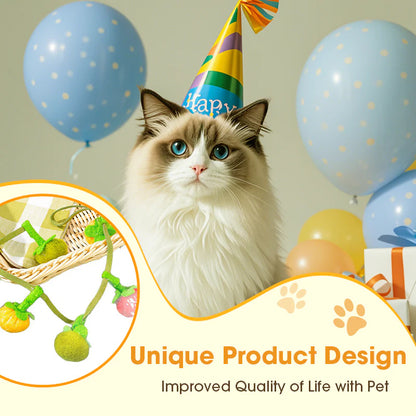 🐱 Interaktivna Igrača Za Mačke – Nepeta + Zvončki + Zabava! 🥕