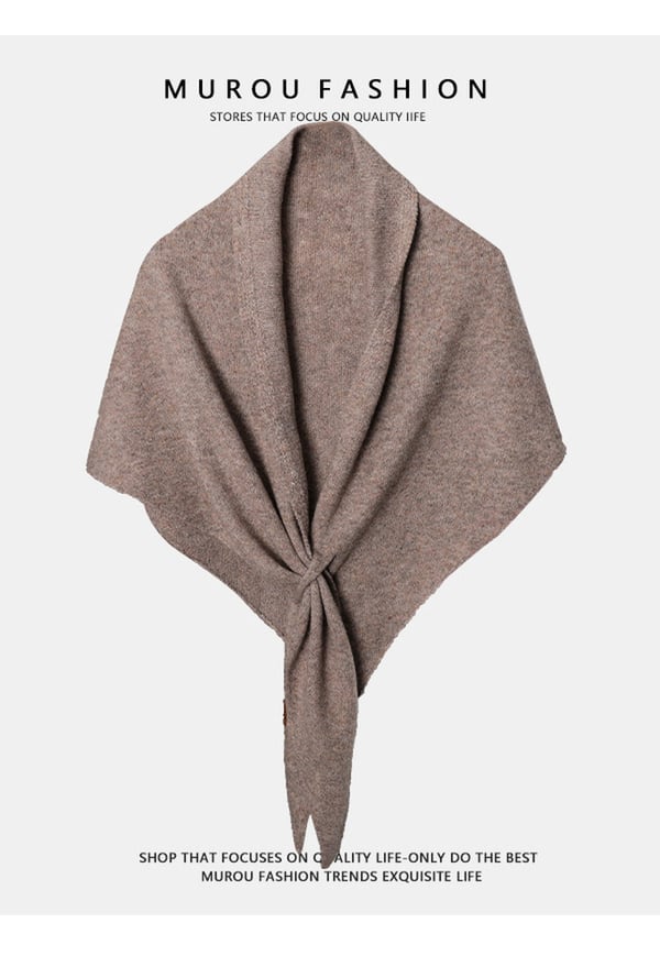 Ženski enobarvni šal s prednostno ponudbo