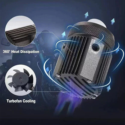🏍️Močan LED žaromet za motor