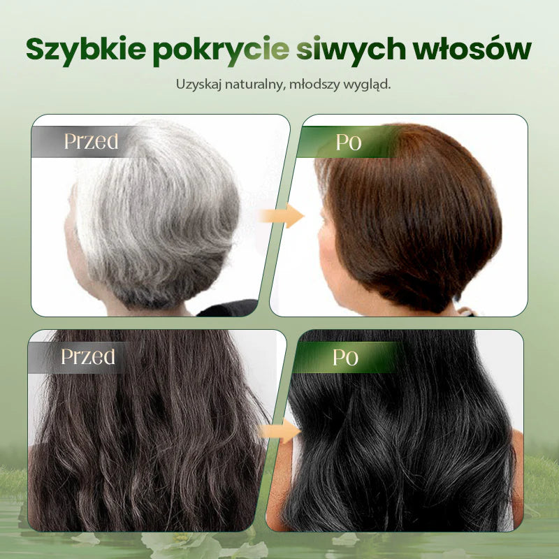 😍Nežna barva za lase na rastlinski osnovi- salonski učinek v domu! ! ✨