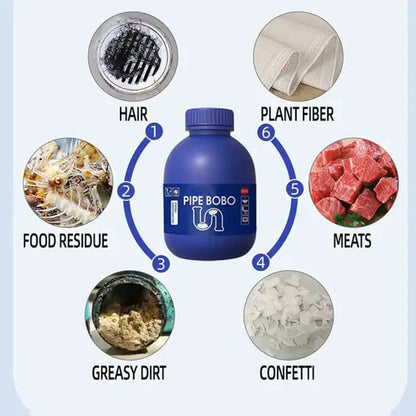 【🧼 Čarobna naprava, ki rešuje blokade in odstranjuje vonjave】Močan gel za čiščenje odtokov