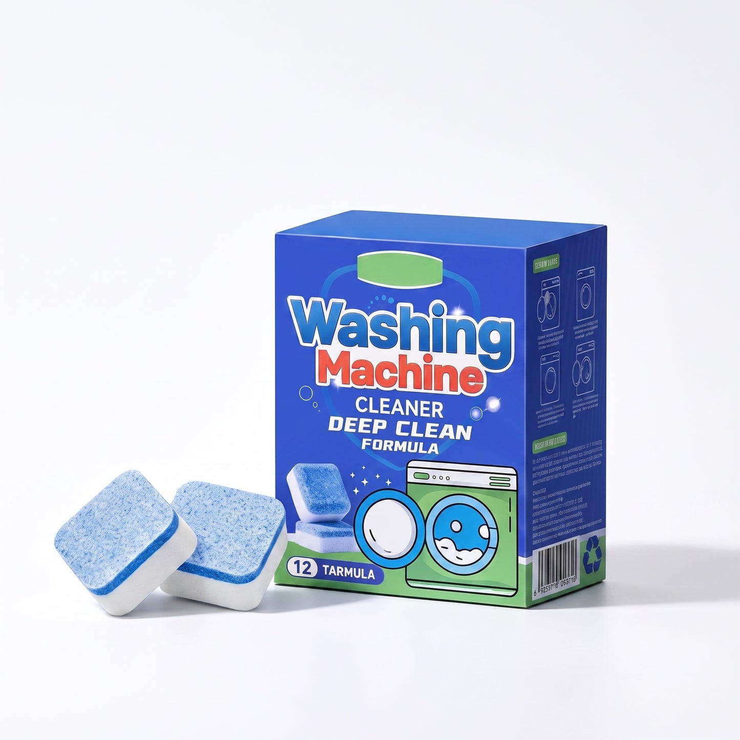 🧼 Tablete za čiščenje pralnega stroja – odstrani vodni kamen in vonj! ✨[🎁Več ko kupite, več popustov dobite]