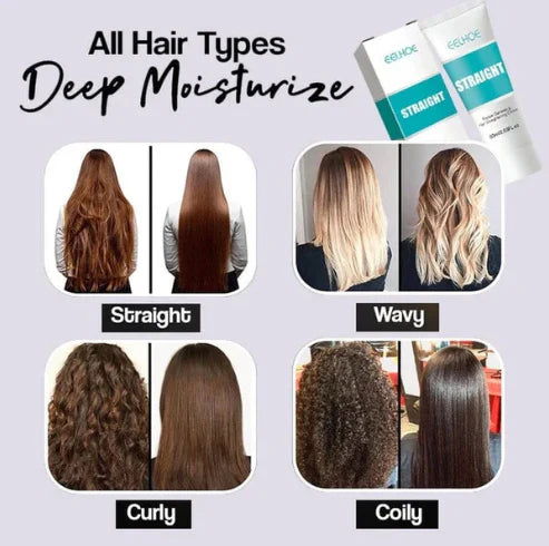 【🎁Kupite 1  dobite 1】Krema za ravnanje las s svilo in keratinom