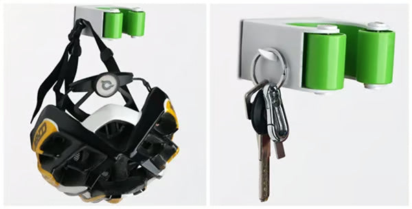 【🚲 z ukrivljeno zaponko za popolno prilagajanje pnevmatiki!】Shranjevanje na nosilcu za kolesa