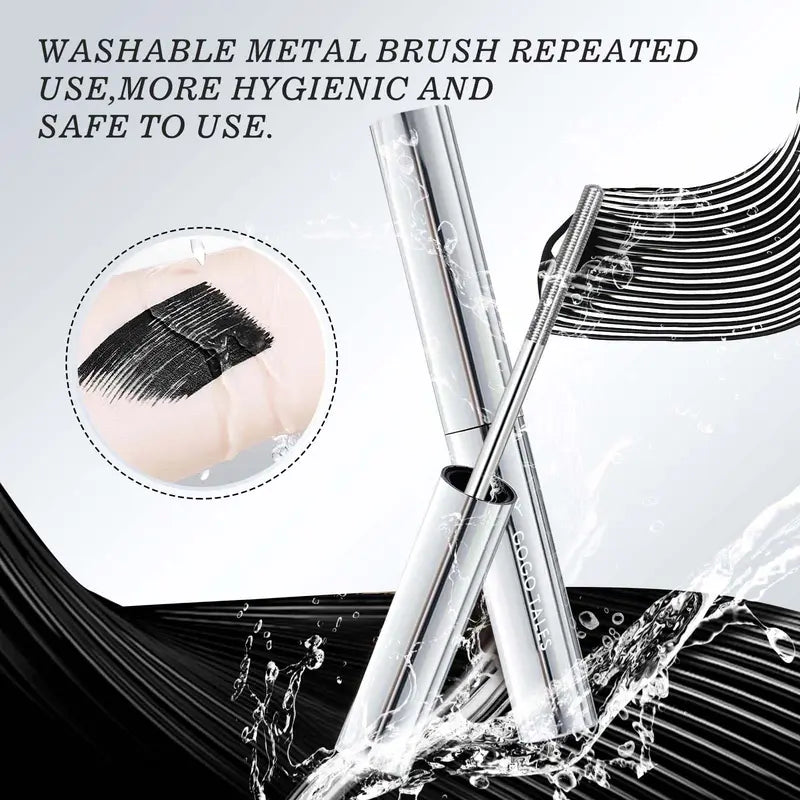 【🎁Več ko kupite, več popustov dobite】Vodoodporna in na znoj odporna maskara za podaljševanje in privijanje las