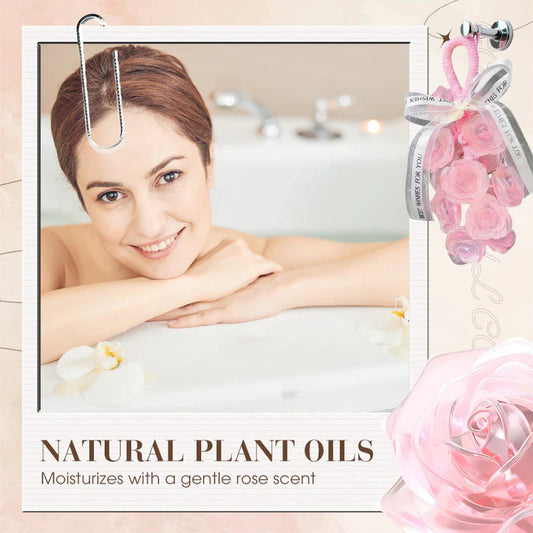 🧼Ročno izdelano kristalno milo vrtnica – darilo za sebe ali najljubše!