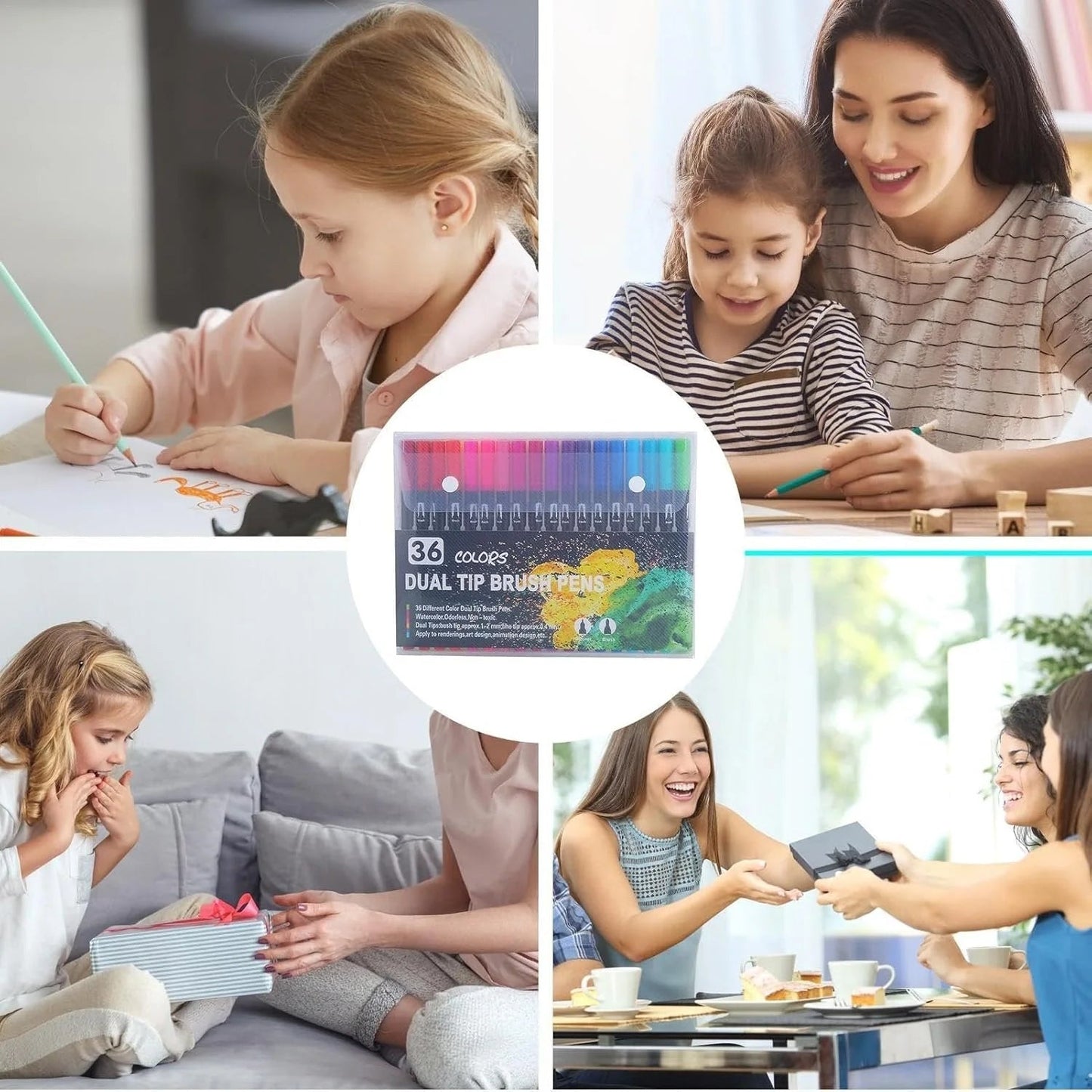 🌈 Komplet za barvanje po številkah – 100 misij, 24 barv, meditativna in ustvarjalna zabava! ✨