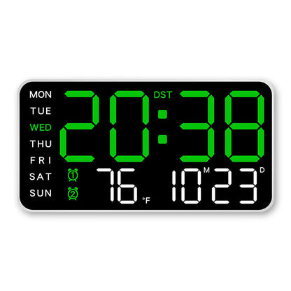 🕒 Velika LED ura vse v enem – zdaj očitno doma! 😍