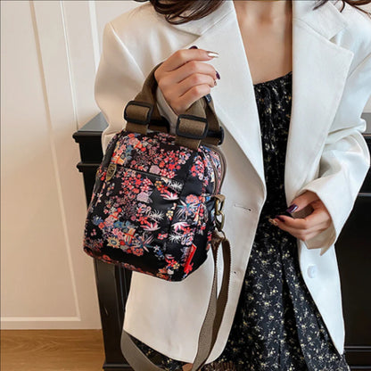 👝Ženska modna večplastna torba čez ramo s potiskom⏰Časovno omejena polovična cena