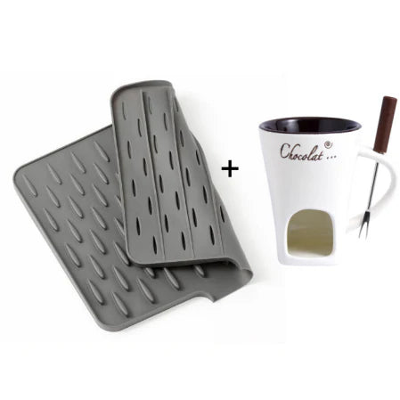 【🥰Skupaj uživajte v sladkem izkušnji!】Keramična skodelica za čokoladni fondue