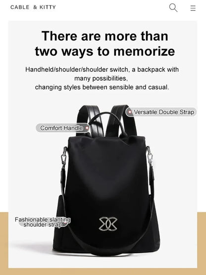 🔐 Nahrbtnik Protiv Kraje – Varnost + Prostornost + Stil! 🎒