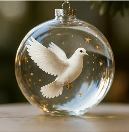 【🦉Popolna izbira za okraševanje božičnega drevesca!】Kolekcija kristalnih okraskov Wildlife Wonders 2026