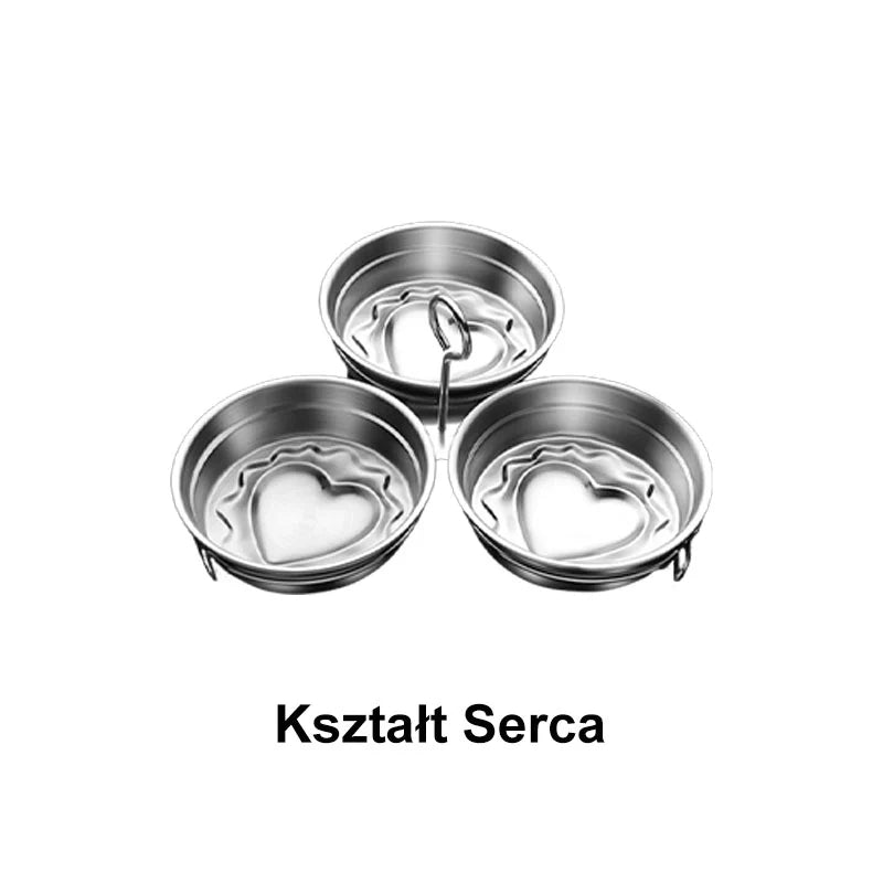 Kuhalnik za jajca iz nerjavečega jekla 304