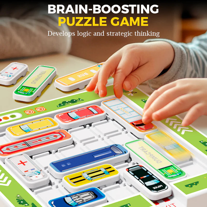 🚗Logična igra s parkiranjem – pametna igrača za pobeg v prometu za otroke | Prenosna igra za urjenje možganov