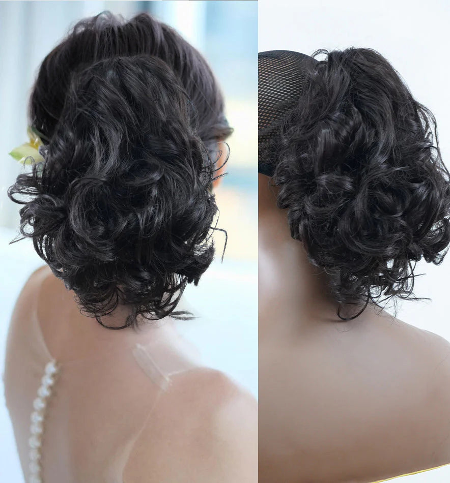 😍Naredi sam dodatke za kodraste fige za lase