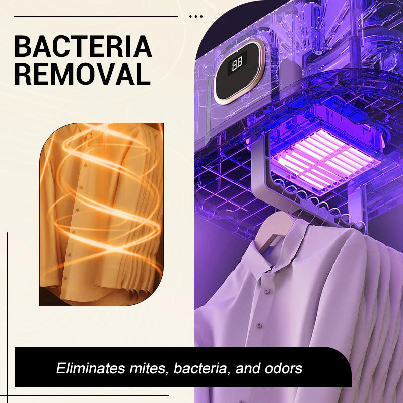 🌟 Mini sušilnik zložljivi – prenosni, učinkovit in higiensko varen za vaš perilo! 💨