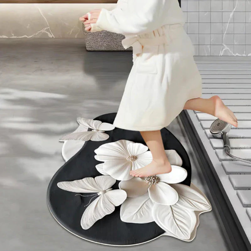 【🥰Lepo in praktično】3D realističen vzorec nedrseče absorpcijske podloge