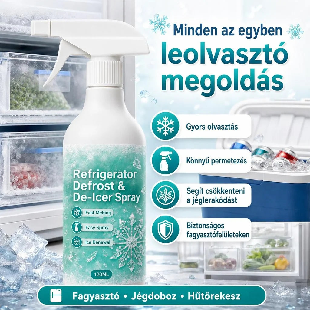 💨 Spray za hitro odmrzovanje hladilnika! ✨