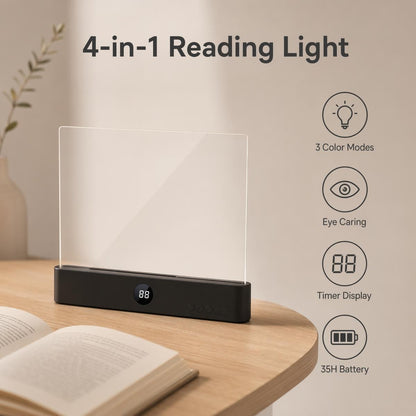 💡 LED-lučka za branje – mehka svetloba za udobno branje! ✨