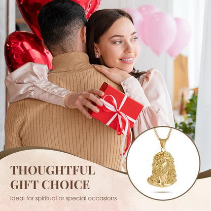 【🎁 Popolno darilo!】Ogrlica z obeskom, ki prikazuje podobo Jezusa