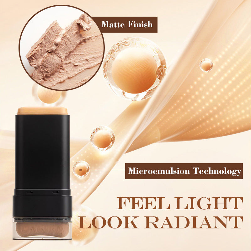 (🔥Kupite 1, dobite 1 gratis🔥)✨2025 Instant Concealing Foundation Stick z vgrajenim čopičem