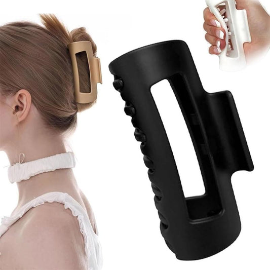 【🎁Drugi kos brezplačen】silikonskih sponk za lase z občutkom morskega psa v oblaku, nedrseče