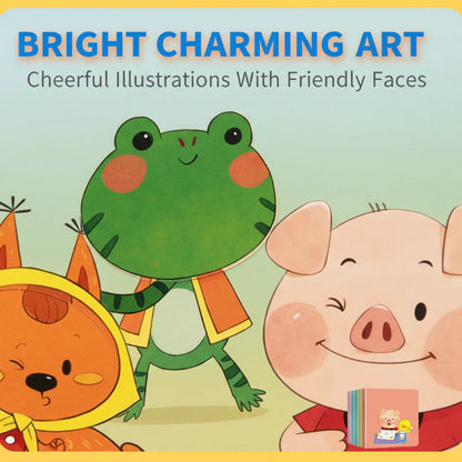 【👶 Pomagajte otrokom razviti dobre navade skozi zabavne igre】slikanice za najmlajše