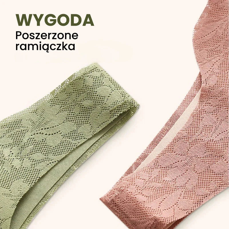 【🔥Kupite 1 dobite 1 gratis🔥】Udoben modrček z gumbi za večje velikosti s čipko