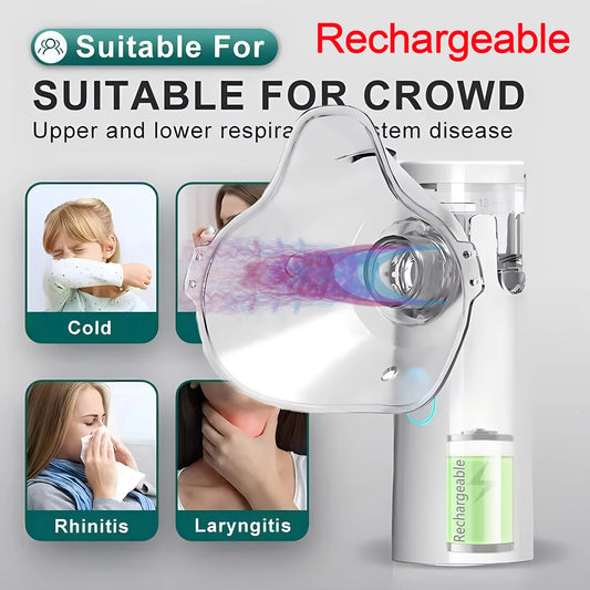 🌬️ Medicinski nebulator – ponovno dihajte svobodno v samo 7 dneh! 💨 Hitro lajša kašelj, zamašen nos in tiščanje v prsih.