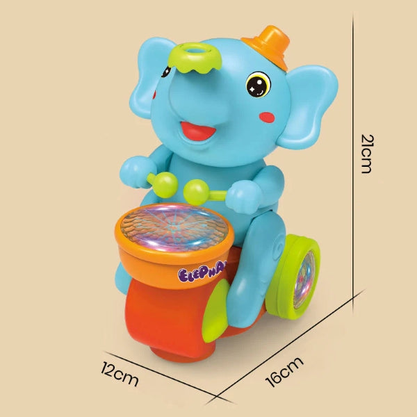 🐘 Slonova igrača z glasbo in lučkami – zabava in razvoj! ✨