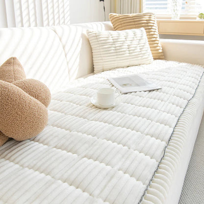 🛋️ Nedrseča korduroj blazina za kavč – čistost & udobje zdaj! 😍