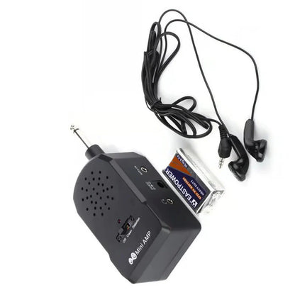 【🎶 Pripravljeno za uporabo kadarkoli in kjerkoli, takoj iz škatle!】Komplet mini prenosnega ojačevalnika za električno kitaro