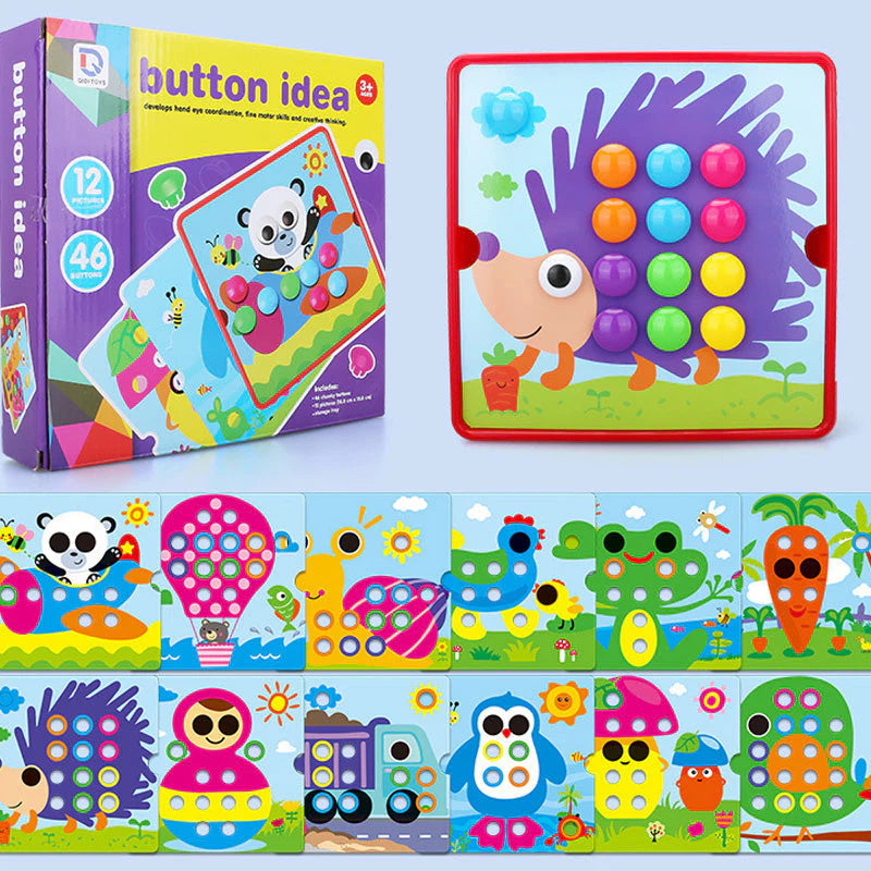 🧩  Komplet S Gobami – Učenje + Igra + Razvoj Malčkov! 🧠