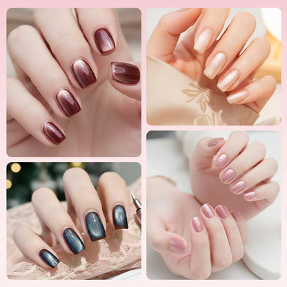🛍️ 2-v-1 Cat Eye Nail Art Pen – Salon kakovost doma, brez orodij! ✨ Prihrani čas & denar!