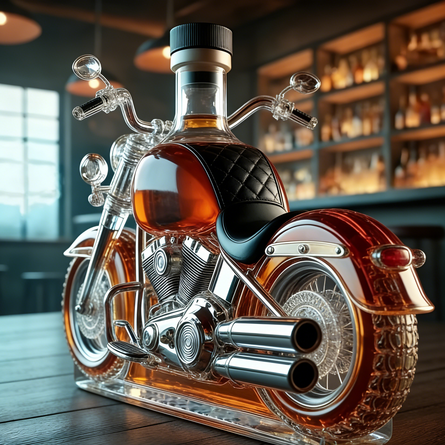 Whisky dekantáló motorosoknak