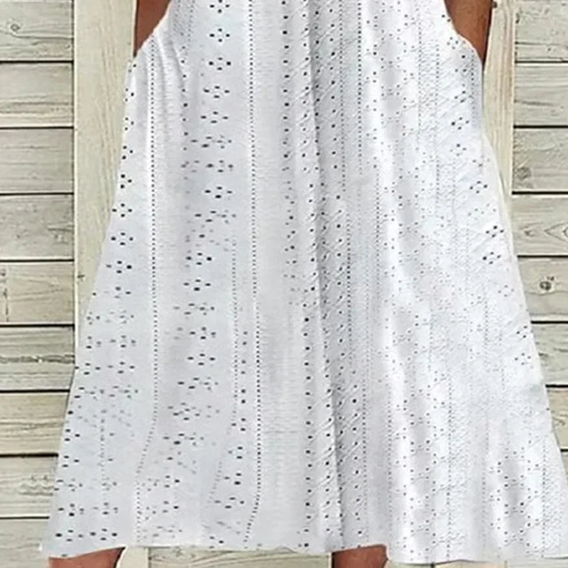🥰Elegantna ženska obleka z V-izrezom