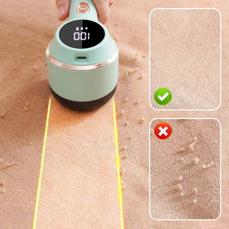 【⏰Časovno omejena polovična cena】Digitalni odstranjevalec vlaken s tkaninami s 3 hitrostmi