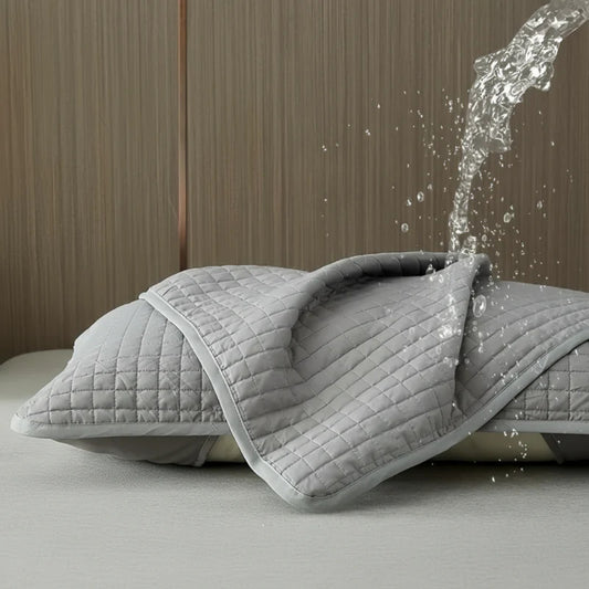 🌟 Prešita prevleka za vzglavnik – trojna zaščita, antibakterijska in enostavna za nego! 😴