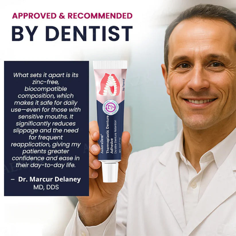【🔥Kupite 1, dobite 1 gratis🔥】AdhereDent® Termoplastično lepilo za proteze ⏳ Trajna retencija proteze