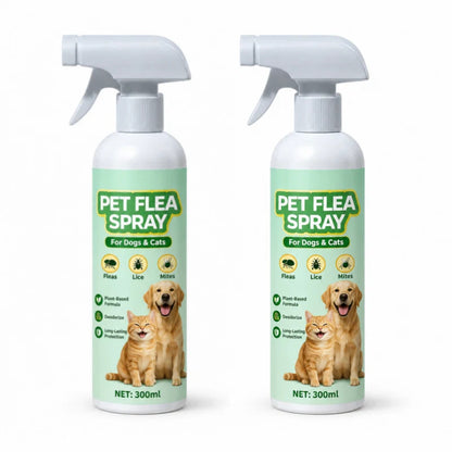 🐾 Rastlinski sprej proti bolham za hišne živali!