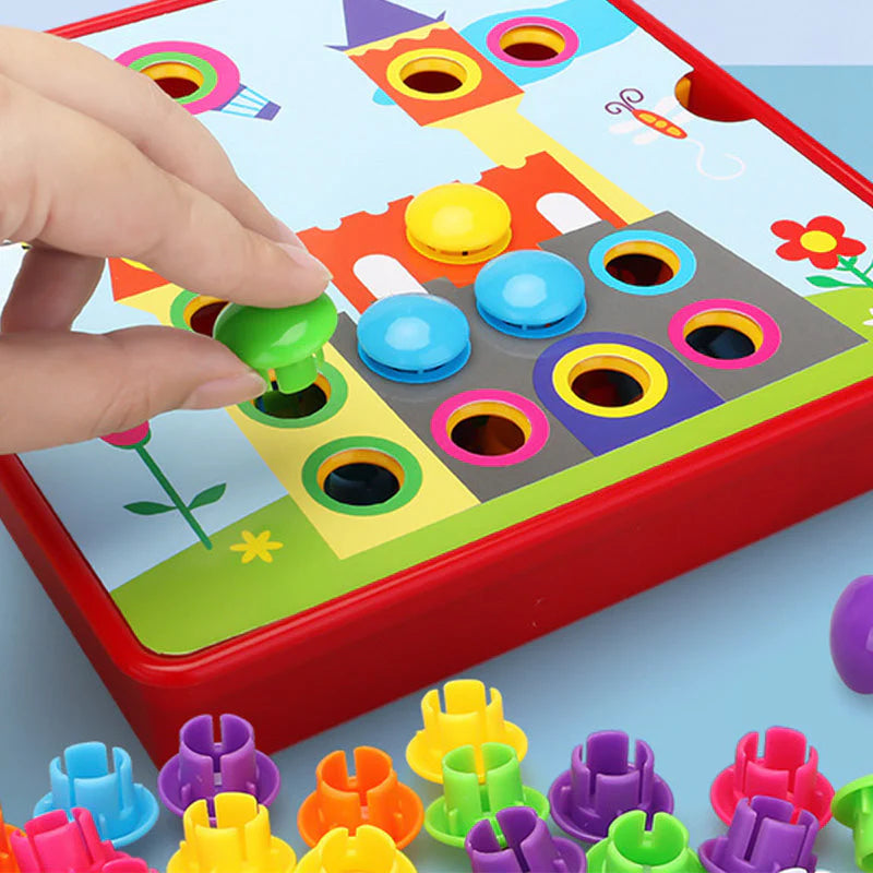 🧩  Komplet S Gobami – Učenje + Igra + Razvoj Malčkov! 🧠