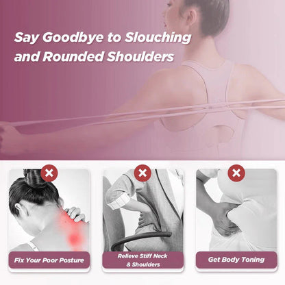 🔥 Uporni Trakovi Za Fitnes – Toniranje In Izboljšanje Držanja Brez Grenijev! 🧘